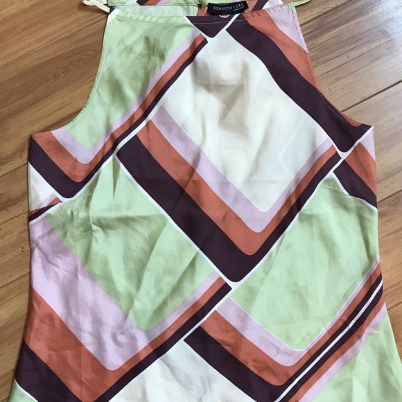 Kenneth Cole silk tank top, size 8 - Picture 4 of 4